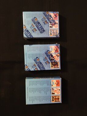 1991 Courtside College Basketball Flashback Set Limited Edition Lot of 3